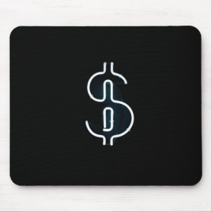 Mousepad Sinal de Neon Dólar