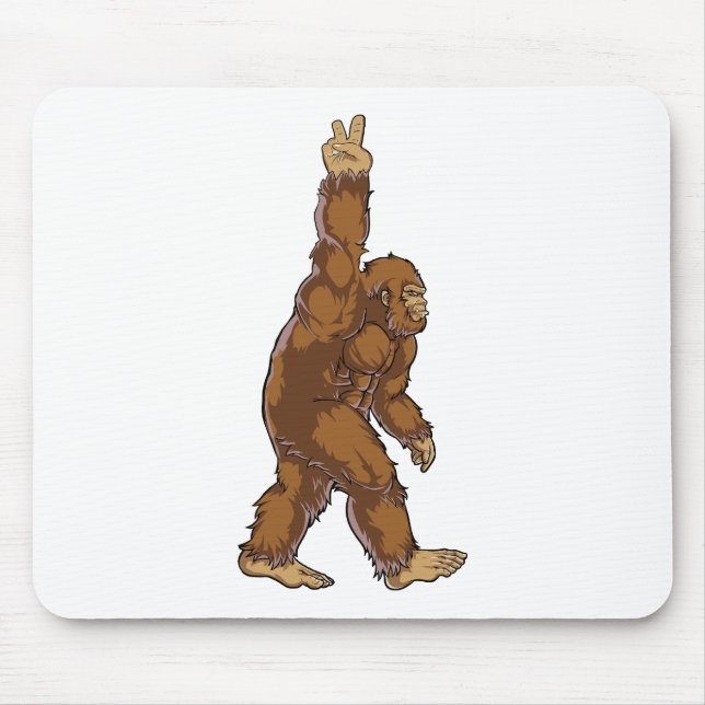 Mousepad Sinal de Paz Bigfoot (Frente)