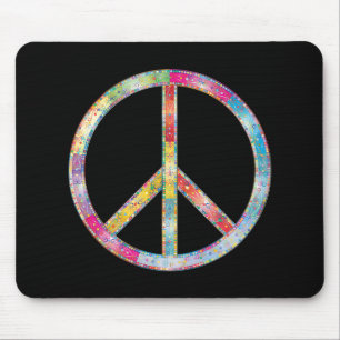 Mousepad Sinal de Paz Colorido