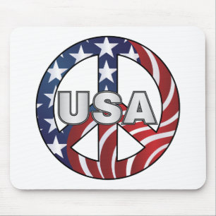 Mousepad Sinal de paz dos EUA