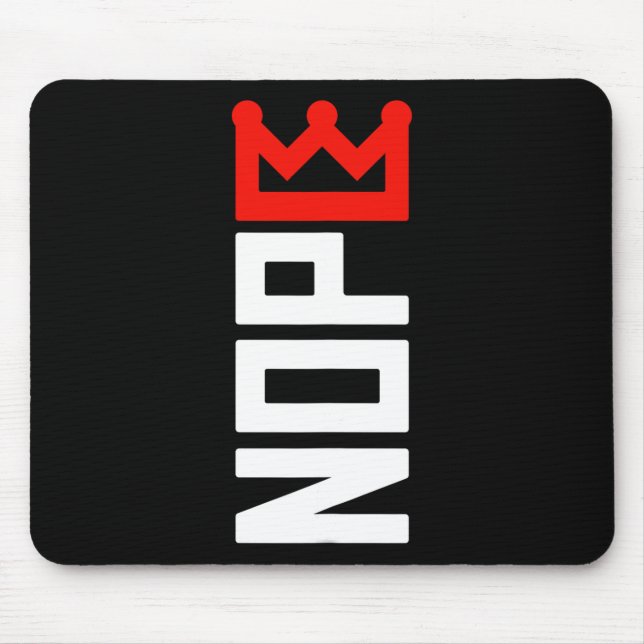 Mousepad Sinal de Protesto Sem Kings Vertical (Frente)