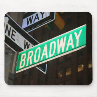 Mousepad Sinal de rua de Broadway