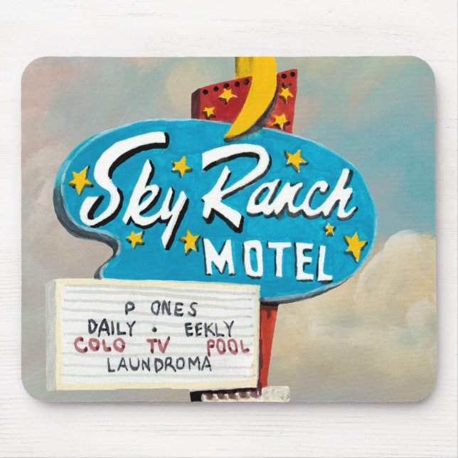 Mousepad Sinal do Motel Sky Ranch (Frente)