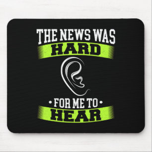 Mousepad Sinal Linguagem Intérprete-Mão Asl Sensibilização