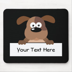 Mousepad Sinal personalizado do filhote de cachorro