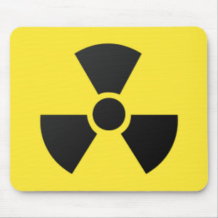 Mousepad Sinal Radioativo