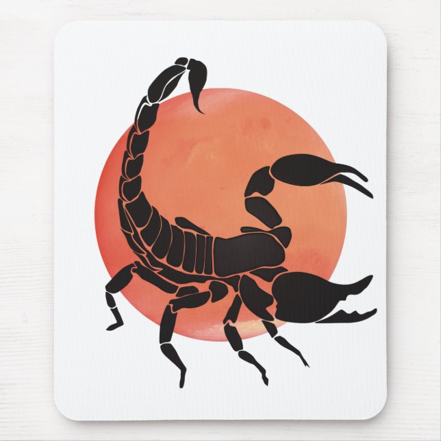Mousepad Sinal Scorpio Zodiac (Frente)