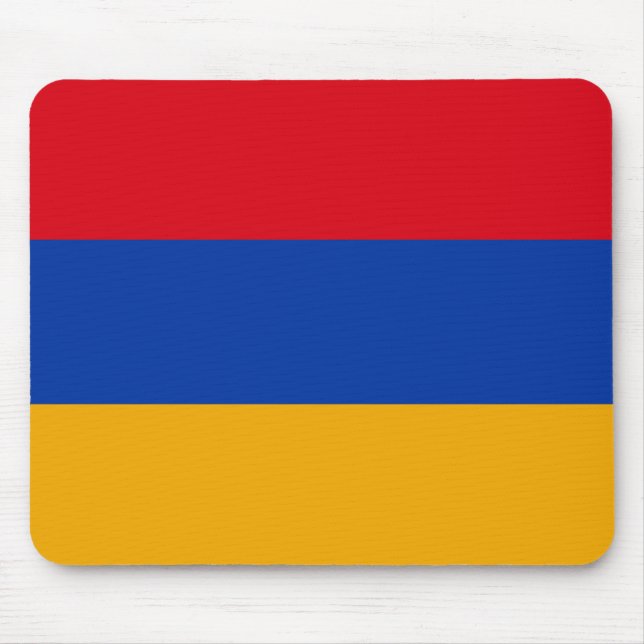 Mousepad Sinalizador Armênia (armênio) (Frente)