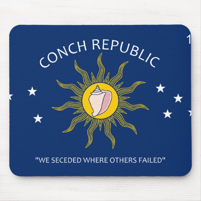 Mousepad Sinalizador Conch Republic (Frente)