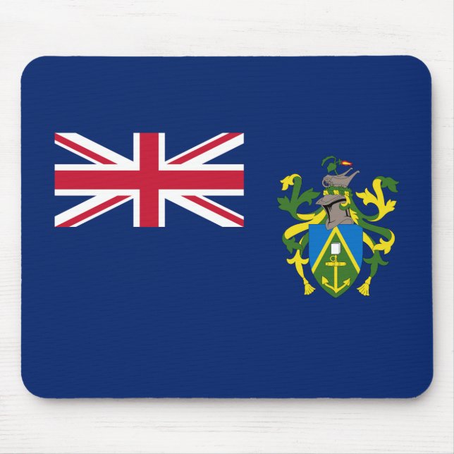 Mousepad Sinalizador das Ilhas Pitcairn (Frente)