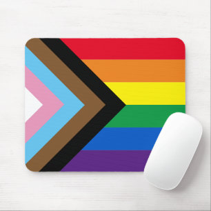 Mousepad Sinalizador de diversidade de gay do arco-íris Lg