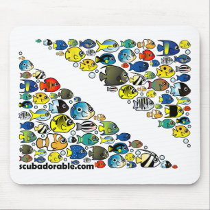Mousepad Sinalizador de Mergulho Inativo