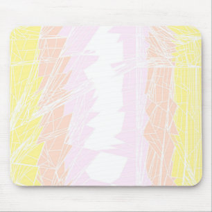 Mousepad Sinalizador de Orgulho Geométrico Abstrato Pangend
