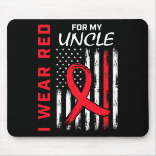 Mousepad Sinalizador de Sensibilização do Tio Vermelho da D
