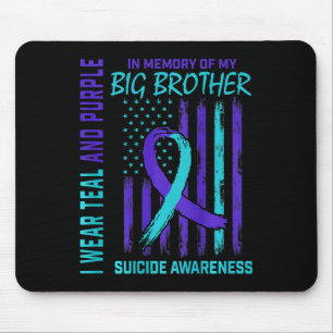 Mousepad Sinalizador de Sensibilização para o Suicídio Roxo