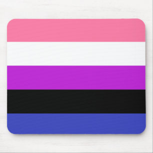 Mousepad Sinalizador do Genderfluido
