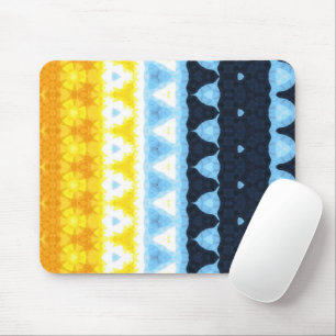 Mousepad Sinalizador do Orgulho Geométrico de Abstrato AroA