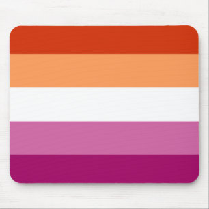 Mousepad Sinalizador do Orgulho Lésbico
