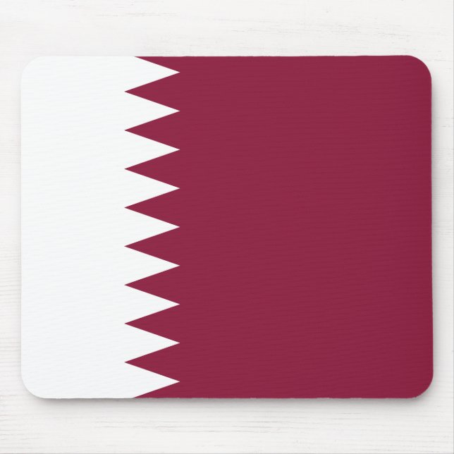 Mousepad Sinalizador do Qatar (Frente)