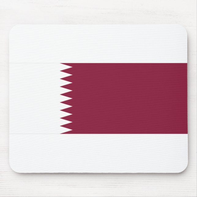 Mousepad Sinalizador do Qatar (Frente)