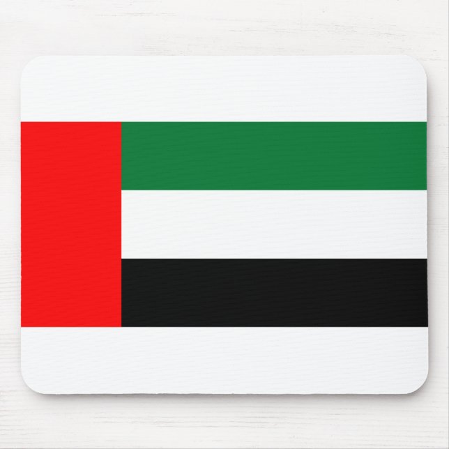 Mousepad Sinalizador dos Emirados Árabes Unidos (Frente)