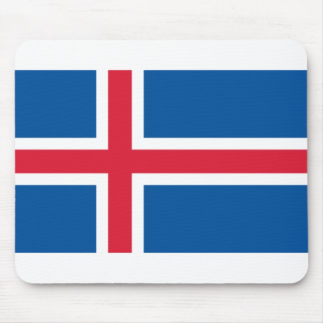 Mousepad Sinalizador Islândia (Frente)