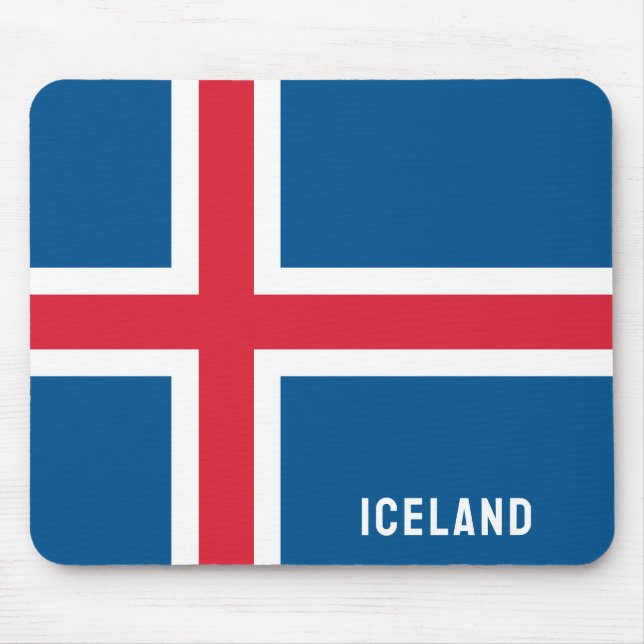 Mousepad Sinalizador Islândia (Frente)