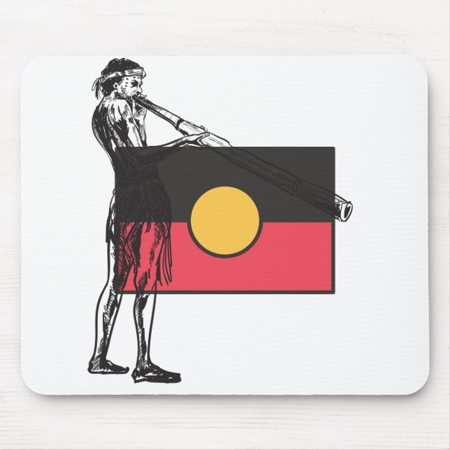 Mousepad Sinalizador Original Australiano E Ausência (Frente)