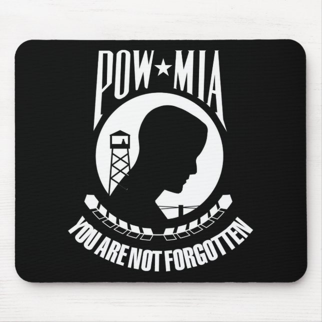 Mousepad Sinalizador POW-MIA (Frente)