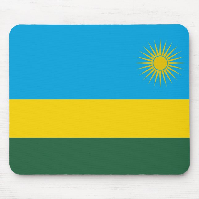Mousepad Sinalizador Ruanda (Frente)