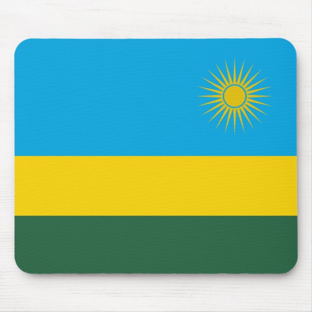 Mousepad Sinalizador Ruanda (Frente)