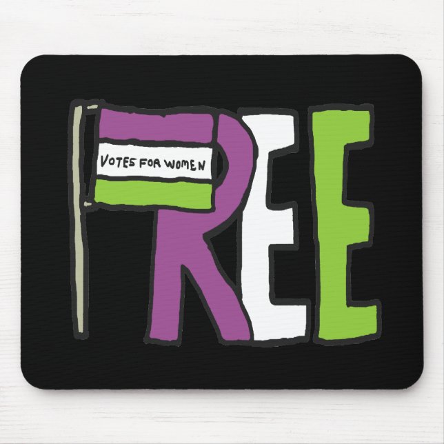 Mousepad Sinalizador Suffragette (Frente)
