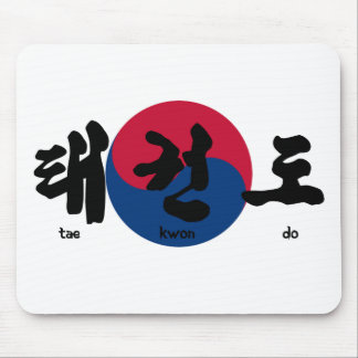 Mousepad Sinalizador Tae Kwon Do de volta