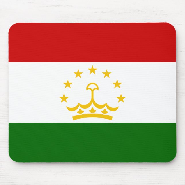 Mousepad Sinalizador Tajiquistão (Frente)