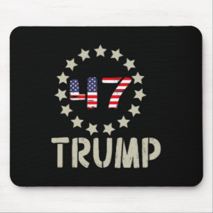 Mousepad Sinalizador Trump 2024 (em Byck) Pegue o América C