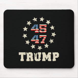 Mousepad Sinalizador Trump 2024 (em Byck) Pegue o América C