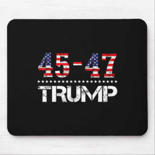 Mousepad Sinalizador Trump 2024 (em Byck) Pegue o América C