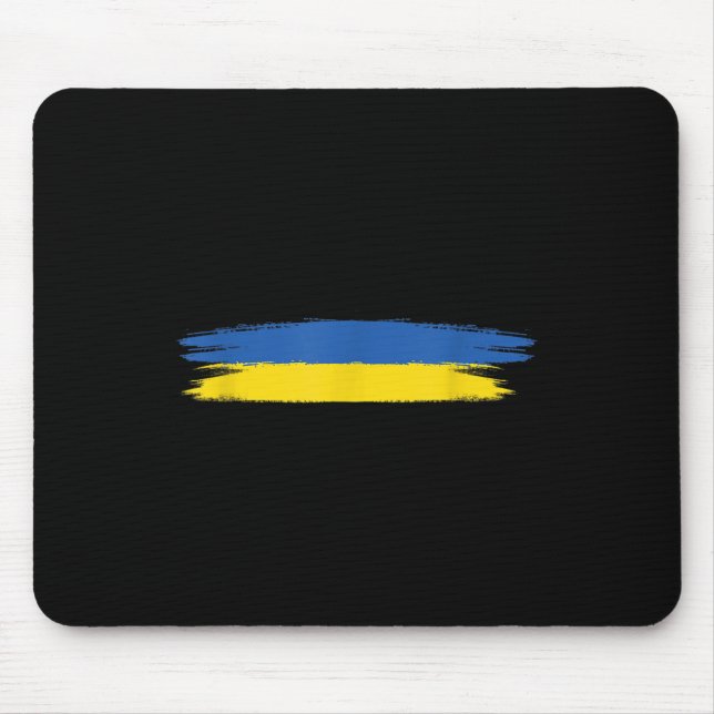 Mousepad Sinalizador Ucrânia com Cores Azul e Amarelo _ Sem (Frente)