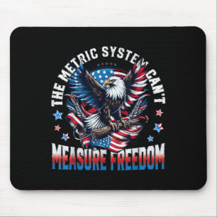 Mousepad Sinalizador Usa da Águia O Sistema Métrico não Pod