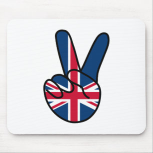 Mousepad Sinalizador V do Reino Unido