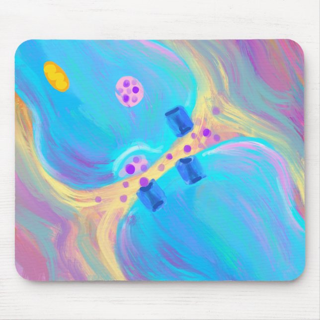 Mousepad Sinapse Pastel (Frente)