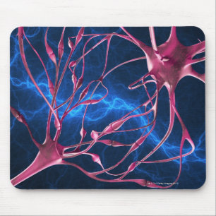 Mousepad Sinapses do nervo, arte finala do computador