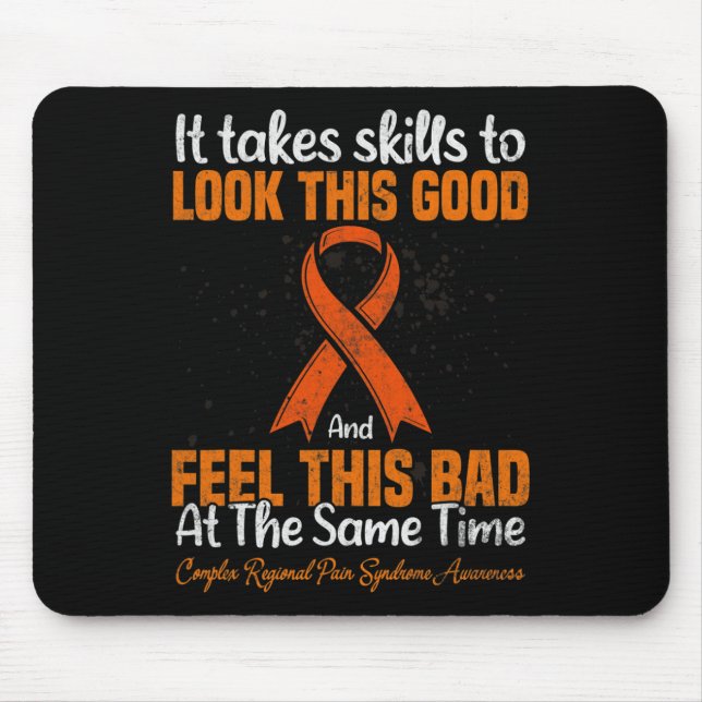 Mousepad Sindroma Regional de Dor Complexa do CRPS RSD Sens (Frente)