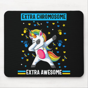 Mousepad Sindroma Unicorn Down reconhecimento de cromossoma