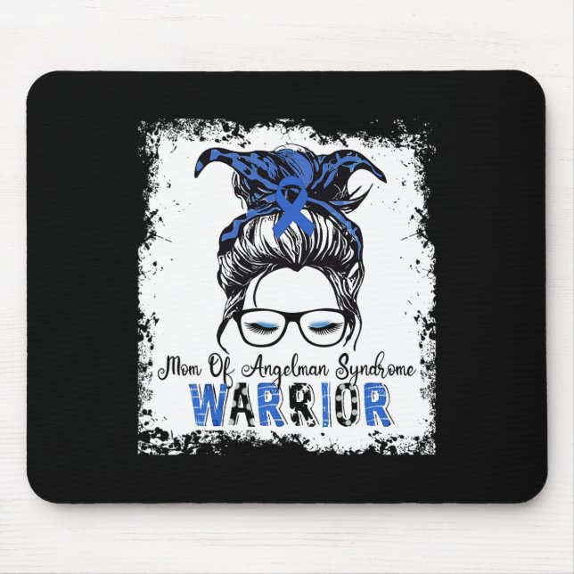 Mousepad Síndrome de Angelman Sensibilização Mãe Guerreiro  (Frente)