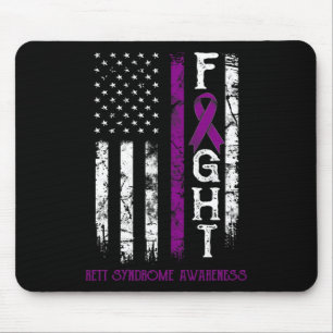 Mousepad Síndrome de Rett Guerreiro Americano Síndrome de B
