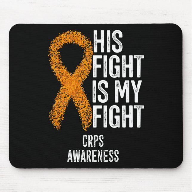Mousepad Síndrome Regional Complexa De Dor A Luta Dele É Mi (Frente)