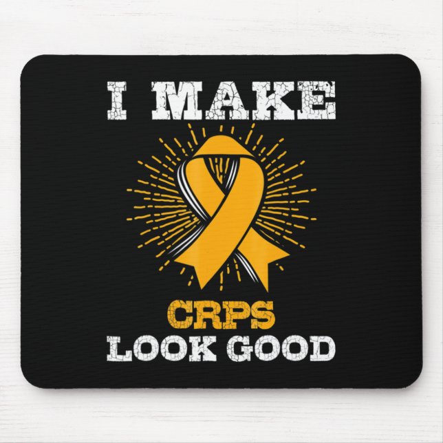 Mousepad Síndrome Regional Complexa de Dor Sensível (CRPS) (Frente)