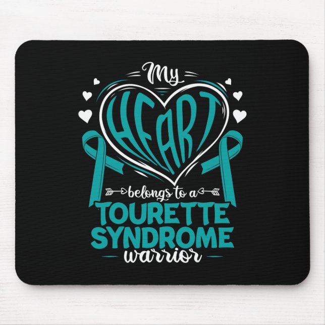 Mousepad Síndrome Tourett Sensibilização (Frente)