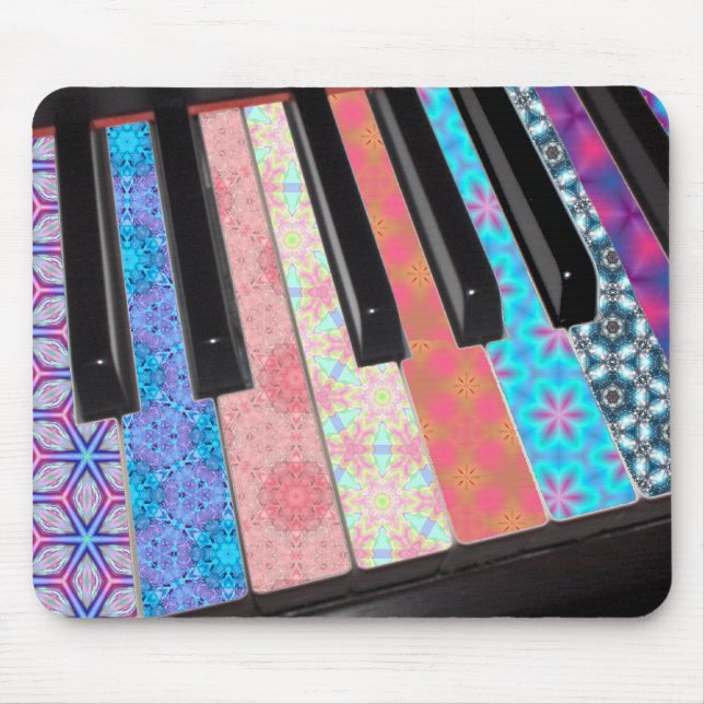 Mousepad Sinfonia da cor (Frente)